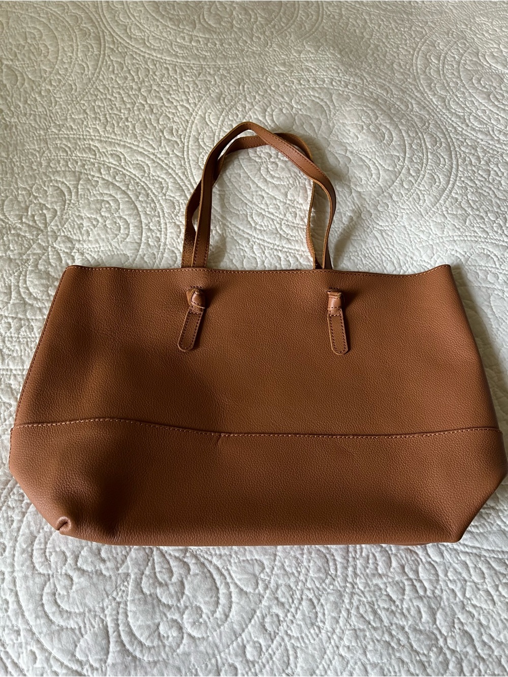 Everyday Women's Tote in Cognac Brown